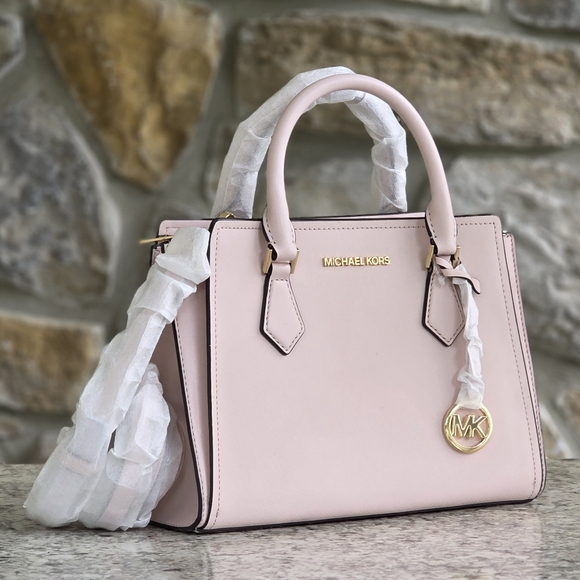Michael Kors Hope Medium Pink Satchel - Picture 1 of 8